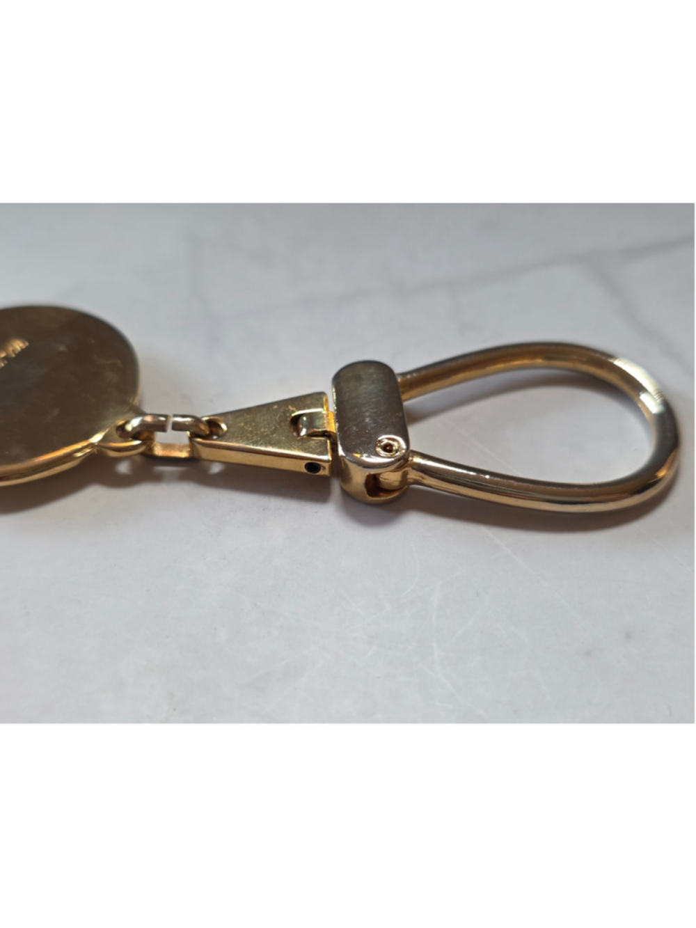 Fendi Roma 1925 Gold-Tone Keychain / Bag Charm with Box - Picture 5 of 6